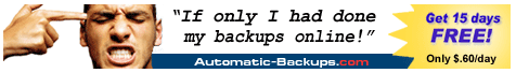 automatic backups, offsite data storage, online backup, data backup