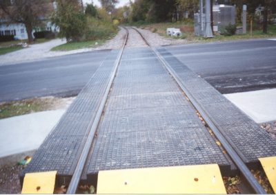 Rail-Way rubber crossing photo 1